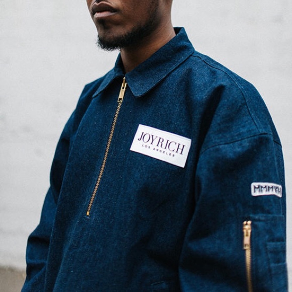 Joyrich x Novelist MMMYEH denim jacket 1/4 zip